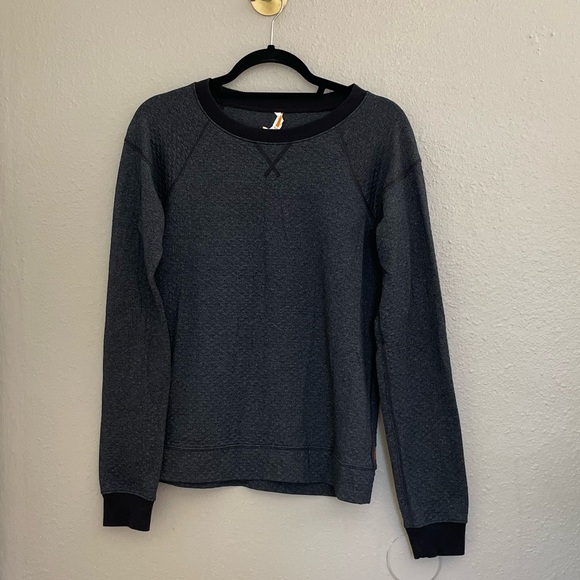 Lucy Contemporary Quilted Crewneck Sweatshirt - Picture 2 of 6